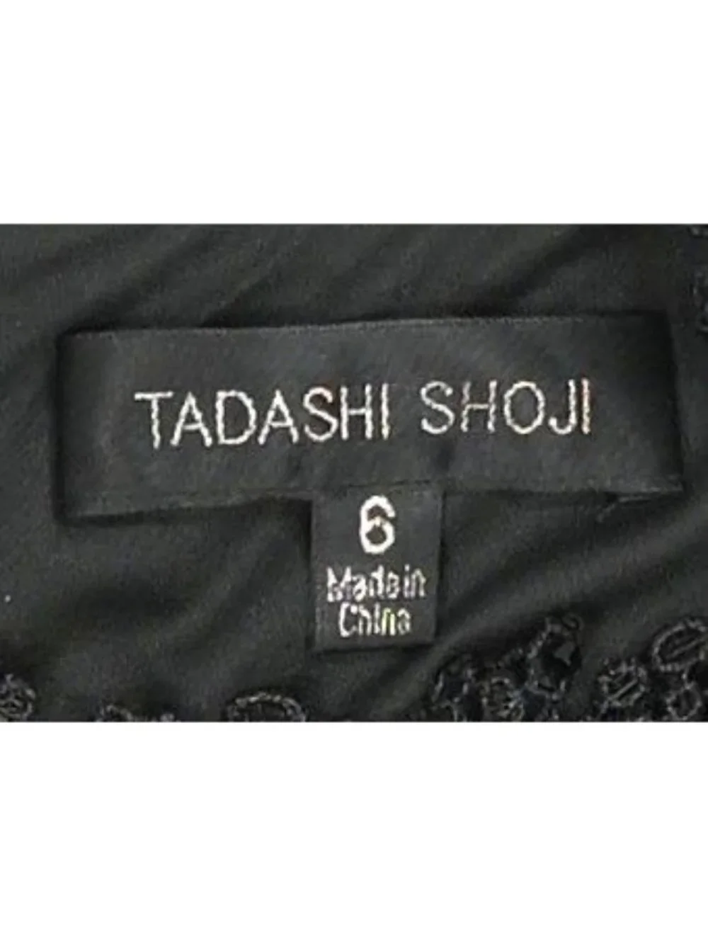 Tadashi Shoji Floral Lace Sleeveless Gown in Black - Picture 4 of 7